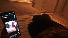 watching porn on tiktok with my stepsister and we ended up recording a rough doggystyle sex video before our parents catch us oh no