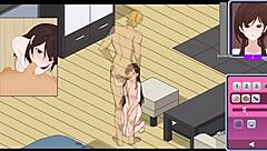 Step-Sister Cleaning Kitchen Without Panties, Fuck Her?