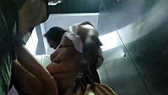 We got horny in the mall, licking each other outdoors.