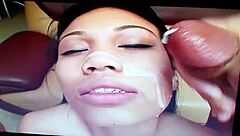 Asian Thai Whores Receive Facial Cum From Big Black Cock Double Penetration Blowjob.