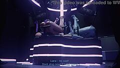 Redhead MILF with big ass and tits gives blowjob, bent over for creampie POV.