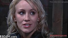 Redhead MILF with big ass and tits gives blowjob, bent over for creampie POV.