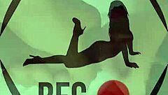 Redhead MILF with big ass and tits gives blowjob, bent over for creampie POV.