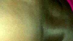 Ebony step mom loves stepson's big black cock in her fat ass