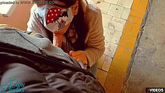 stepbrother and stepsister assist each other outdoors