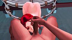 I am the perverted mermaid deepthroating huge bbc for cumshot