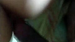 Redhead MILF with big ass and tits gives blowjob, bent over for creampie POV.