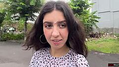 Babysitter Caught with Dildo Gets Fucked Publicly