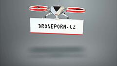 Beautiful european lady in skirt enters bathroom at beach, captured on hidden cam