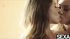 Redhead MILF with big ass and tits gives blowjob, bent over for creampie POV.