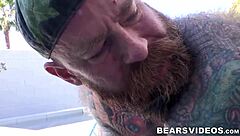 Chubby Carlo Cox Stretches Hunk Jack Dixon’s Ass After Intense Blowjob.