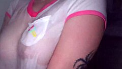 Cute Teen CALLIE BLACK SUCKS Big Dick POV