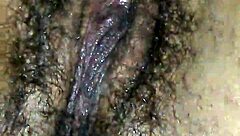 Sucking On Sweet Hairy Pussy With Licking Action