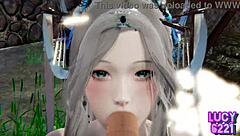 Ninja Endures Big Ass Creampie In Costume