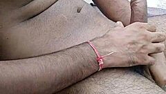 Indian gay guys having fun with big cocks in public!