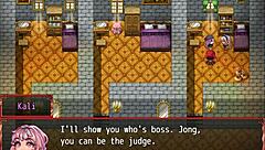 harem in another world hentai game ep 18 magic bath peephole