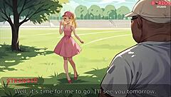 I Meet This Blonde Innocent Girl In Park And Offer Her My Lolipop For A Blowjob In 3D Outfit