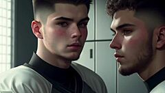 I see two twinks sucking after the game.