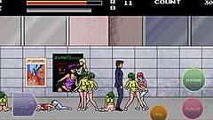 hentai guy has sex with all the girls on the street