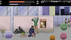 hentai guy has sex with all the girls on the street