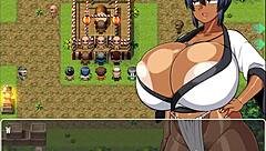 Tanned Girl Natsuki Hentai Game Ep 33 Festival Public Blowgang With Double Penetration Curvy Big Cock