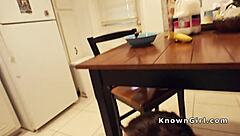 almost caught while giving blowjob in group