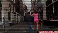 threeway tourist sucked in amsterdam