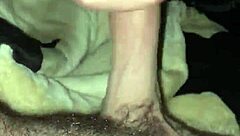 Best Friend's Milf Girlfriend Gives Intense Handjob in Homemade Cheating