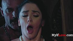 sheena ryder lures slimthick vic into steamy ass play