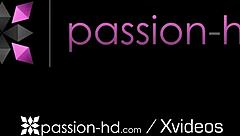 Scottish babe with small tits gets blowjob and monster cock creampie in Passion-hd