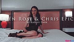 Tgirls Eden and Chris Share Bareback Anal and Blowjob Passion