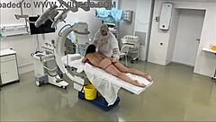 Surveillance cam at real hospital with fake doctor bubble butt patient was fucked so rough