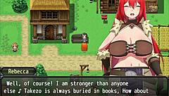 Uma garota ruiva vai salvar o garoto que ama de um grupo de bandidos - rebecca and the sword of nasty curses - parte 1