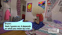 veronica avluv gets face sprayed and banged in two holes with a rosebud?