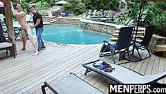 gay officer submits twink for thorough stripsearch in garage