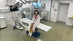 Surveillance cam at real hospital with fake doctor bubble butt patient was fucked so rough