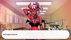 Lewd Gym Sucubus Blowjob on First Day!