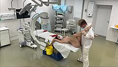 Surveillance cam at real hospital with fake doctor bubble butt patient was fucked so rough