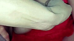 I fucked my girlfriend's shaved pussy in closeup