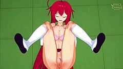 Hey, watch Rias Gremory master fucking like a pro