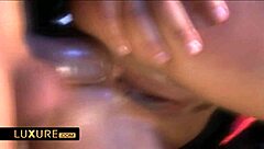 Blindfolded Orgy Features Dildo Play and Double Penetration Action