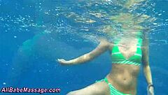 Lesbian masseuse gives steamy oral in HD session