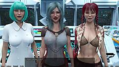 stranded in space 4 with hot indian milf naked and curvy in 3d anime