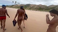 fui pra praia de nudismo na bahia pra dar pros pirocudos