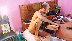 bengali teen gets pounded hard in threesome with hanif and manik mia