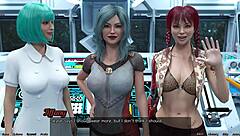 stranded in space 4 with hot indian milf naked and curvy in 3d anime