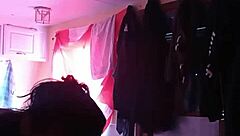 She's sucking a deep load - can you handle the sight?