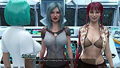 stranded in space 4 with hot indian milf naked and curvy in 3d anime