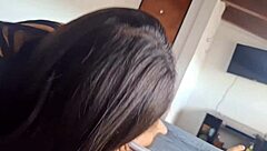 Maid In Tight Shorts Makes Me Stroke My Monster Cock