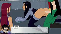 18Titans part 28 hints at intense scenes with Starfire, Blackfire, and Jinx